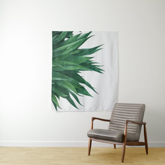Agave Grandioso #1 #minimal #wall #decor #art Wandteppich (Beispiel)