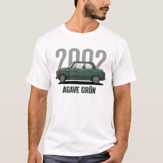 Agave Green BMW 2002 Vintage Klassiker T-Shirt