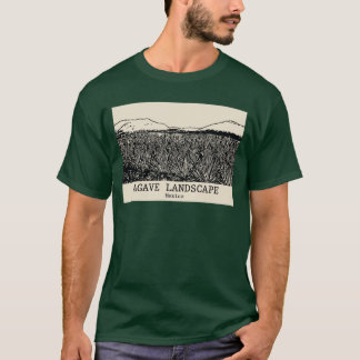 Agave Landschaft - Mexiko-T - Shirt