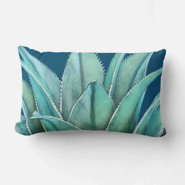 Agave Lumbar Pillow Lendenkissen (Vorderseite)