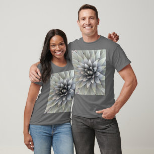 Agave Pflanze Sukkulente Blaue Kakteen Tequila Wüs T-Shirt