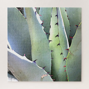 Agave Sukkulente Pflanze Cactus Green Puzzle