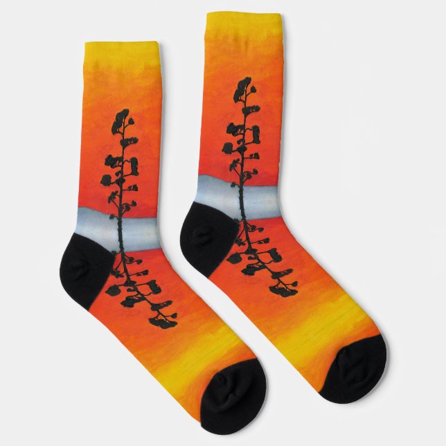 Agave Sunset Socken (Rechts)