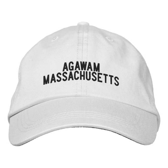 AGAWAM Massachusetts Hut (Vorderseite)