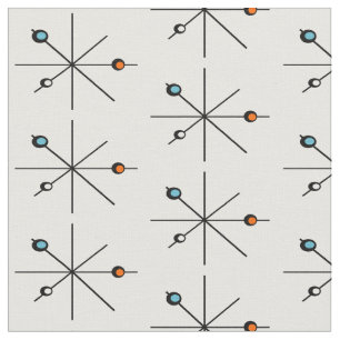 Age Age CUSTOM HINTERGRUNDFARBE Orbit Print Stoff