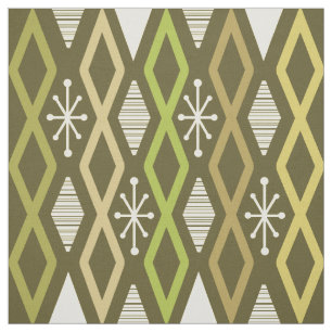 Age Diamond Columns Olive Green Stoff