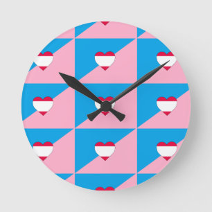 AGE PLAY STOLZFLAGGE RUNDE WANDUHR