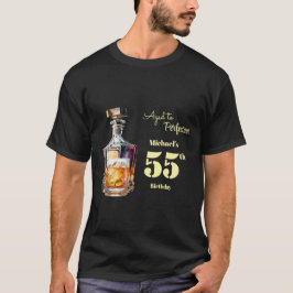 Aged to Perfection Men's 55th Guests Birthday T-Shirt