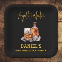 Aged to Perfection Whiskey 60th Birthday