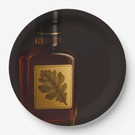 Aged to Perfection Whisky Birthday Celebration Pappteller