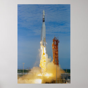 Agena Target Vehicle Launch for Gemini 11 Poster