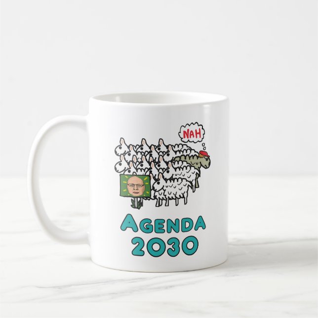 Agenda 2030 kaffeetasse (Links)
