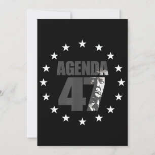 Agenda 47 Patriotische Trump-Wiederwahlkampagne De Einladung