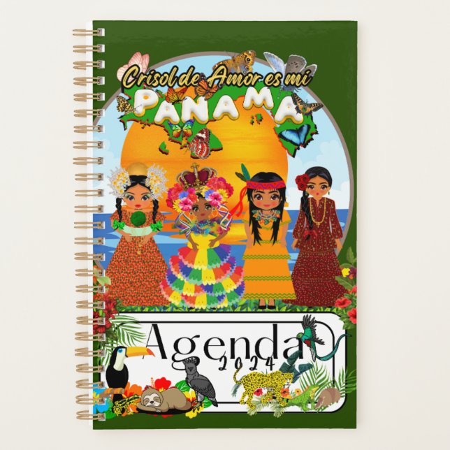 Agenda Crisol de Amor es mi Panamá Planer (Vorderseite)