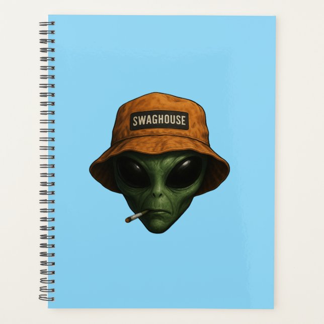 AGENDA DE EXTRATERRESTRE EM DESIGN  PLANER (Vorderseite)