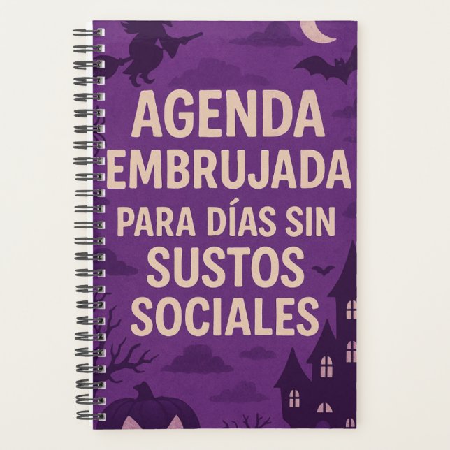 Agenda embrujada pequeña tapa blanda  planer (Vorderseite)