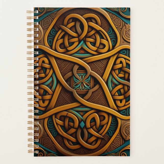 Agenda estilo Celta - Design #1 Planer (Vorderseite)
