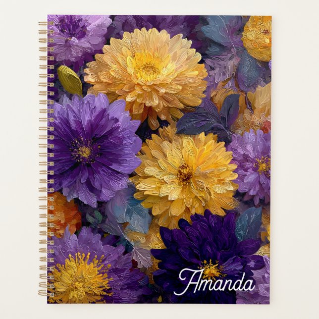 Agenda Flores Inspiración Vincent van Gogh Planer (Vorderseite)