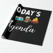 Agenda Kaffee Camping Beer Campfire