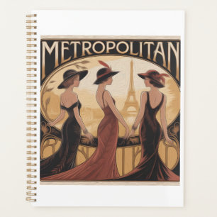 Agenda Metropolitano Art Nouveau Planer