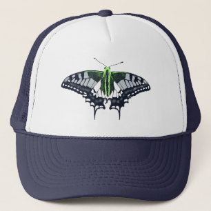 Agender Flag Swallowtail Butterfly Truckerkappe