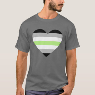 Agender-Herz-T-Shirt T-Shirt