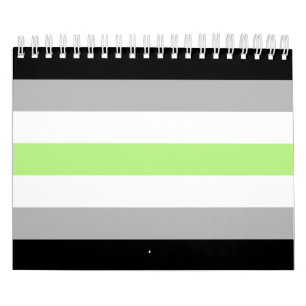 Agender Pride Flag Kalender
