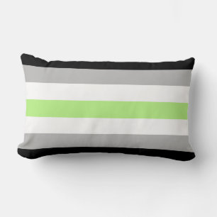 Agender Pride Flag Lendenkissen