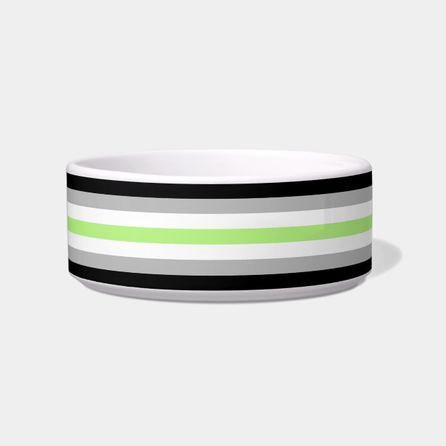 Agender Pride Flag Napf (Vorderseite)