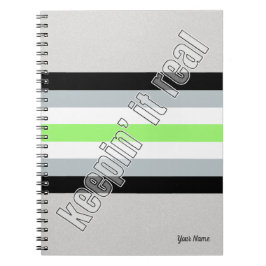 Agender Pride Notizblock