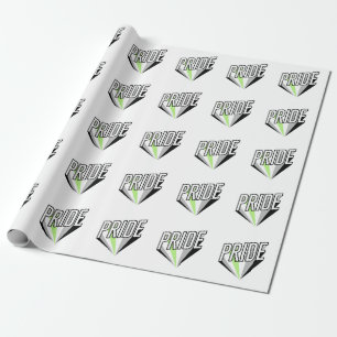 Agender Stolz Explosion Geschenkpapier