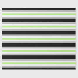 Agender-Stolzflagge – Agender-Identität LGBTQIA+ Geschenkpapier