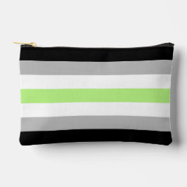Agender-Stolzflagge – Agender-Identität LGBTQIA+  Zubehörtasche