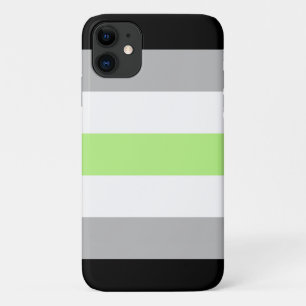 Agender-Stolzflagge Case-Mate iPhone Hülle
