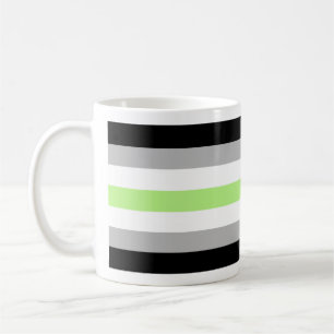Agender-Stolzflagge Kaffeetasse
