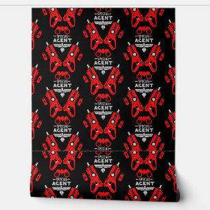 Agent Dart Gun Zimmerdekor Tapete