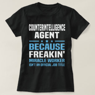 Agent der nachrichtendienstlichen Informationen T-Shirt
