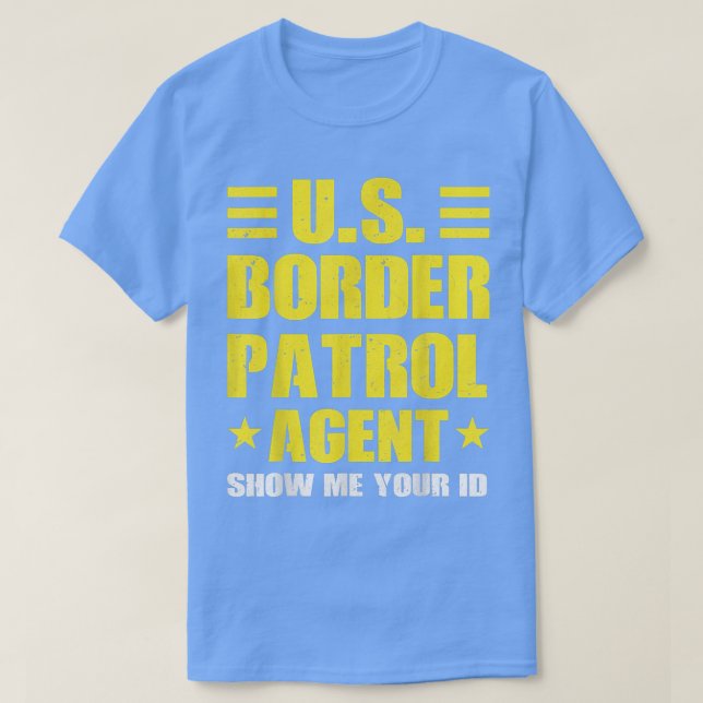 AGENT der US-Grenzschutzbehörde Funny Halloween-Ko T-Shirt (Design vorne)