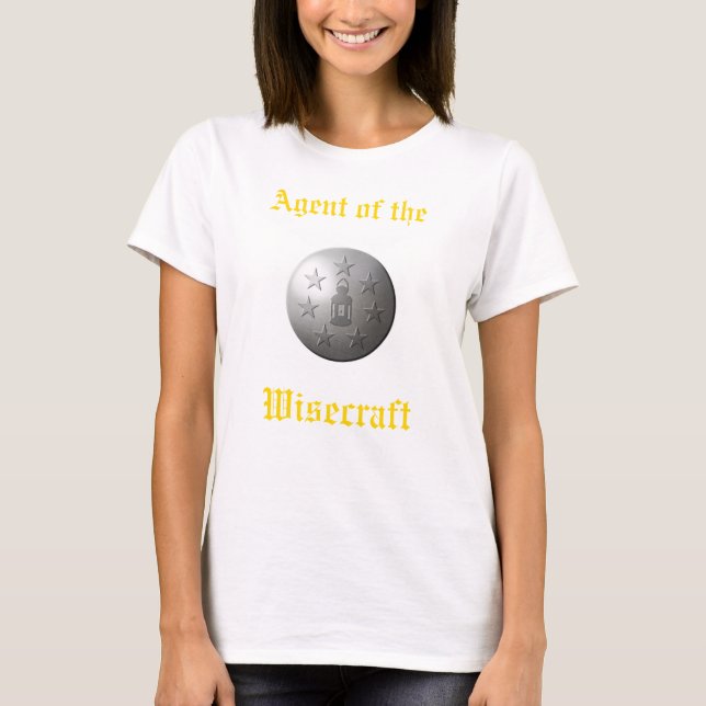Agent des Wisecraft! T-Shirt (Vorderseite)