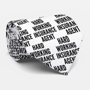 Agent für harte Arbeit Neck Tie Krawatte