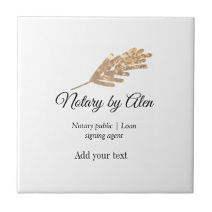 Agent für öffentliche Notare-Darlehen hinzufügen Fliese