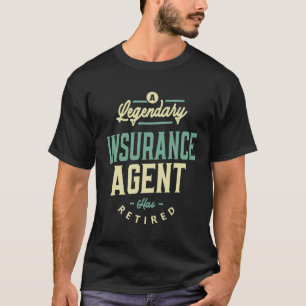 Agent im Versicherungswesen - Berufstätigkeit zum T-Shirt