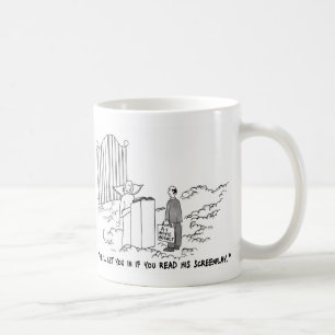 Agent in der Himmels-Klassiker-Tasse Tasse