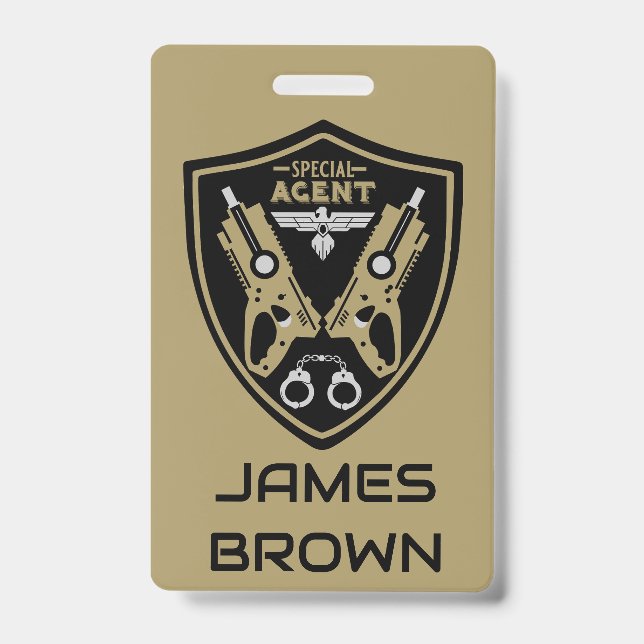 Agent-Kid Ausweis (Vorderseite)