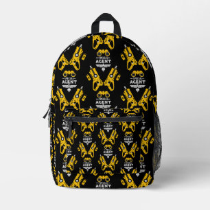Agent-Kid Bedruckter Rucksack