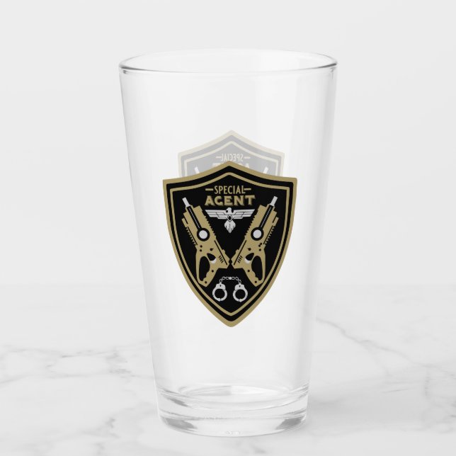 Agent-Kid Glas (Vorderseite)