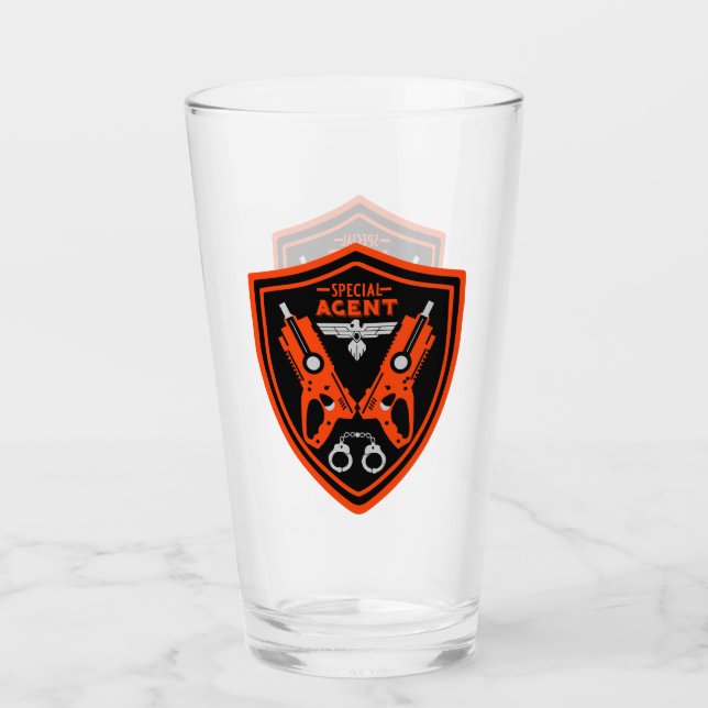 Agent-Kid Glas (Vorderseite)