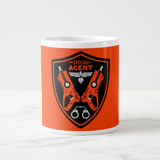 Agent-Kid Jumbo-Tasse (Vorderseite)