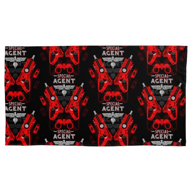 Agent-Kid Kissenbezug (Vorderseite-Links)