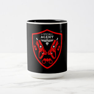 Agent-Kid Zweifarbige Tasse